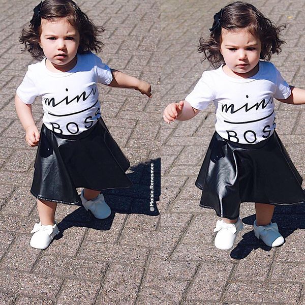 girls designer clothing sets child luxury letter printed t-shirts + dress two-piece fashion brand summer clothing set for girls quanlity, White
girls designer clothing sets child luxury letter printed t-shirts + dress two-piece fashion brand summer clothing set for girls quanlity, White