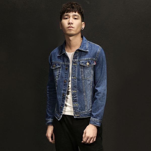 spring and autumn new style-jeans coat, slim fit versitile jacket trend students coat men's top, Black;brown
spring and autumn new style-jeans coat, slim fit versitile jacket trend students coat men's top, Black;brown