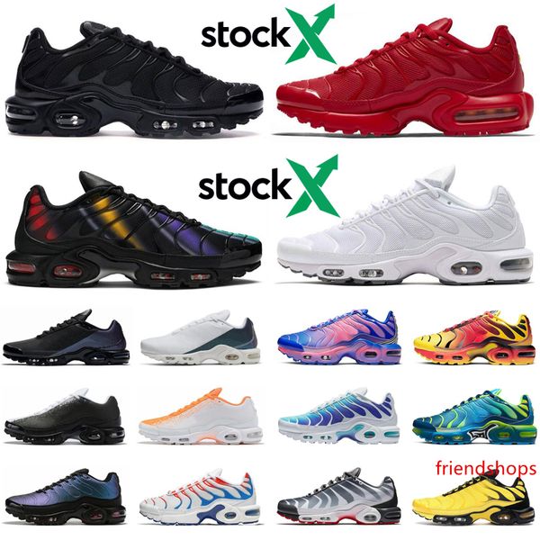 2020 tn plus se stock x ultra men women running shoes triple black white red athletics outdoor mens womens trainers sports sneakers runners
2020 tn plus se stock x ultra men women running shoes triple black white red athletics outdoor mens womens trainers sports sneakers runners
