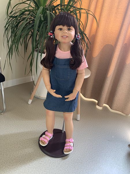 new huge doll 98cm original masterpiece big toddler girl doll hard vinyl foll body ball jointed doll collectible art
new huge doll 98cm original masterpiece big toddler girl doll hard vinyl foll body ball jointed doll collectible art