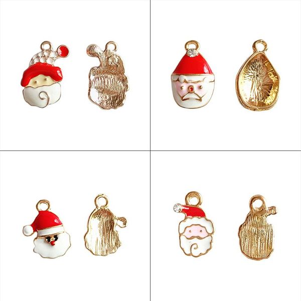 20pcs/set gold plated enamel christmas santa claus charms pendant for diy jewelry making phone case earring accessories ornament, Blue;slivery
20pcs/set gold plated enamel christmas santa claus charms pendant for diy jewelry making phone case earring accessories ornament, Blue;slivery