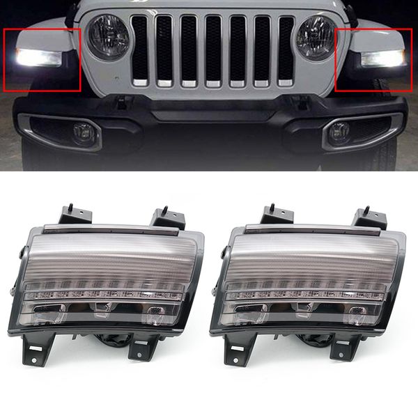 led front fender flares light white drl amber turn signal lamp for wrangler jl 2018 2019 car accessories
led front fender flares light white drl amber turn signal lamp for wrangler jl 2018 2019 car accessories
