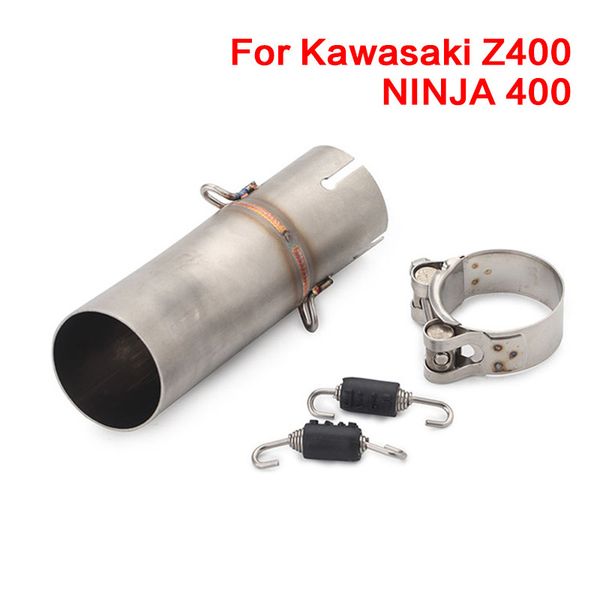motorcycle exhaust middle pipe for z400 ninja 400 ninja400 2018 2019 slip-on
motorcycle exhaust middle pipe for z400 ninja 400 ninja400 2018 2019 slip-on