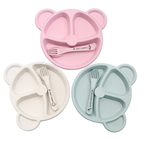 3pcs Baby Bamboo Tableware Bowl Spoon Fork Feeding Food Dinnerware Set Cute Cartoon Panda Children Dishes Newborn Plates Pink
3pcs Baby Bamboo Tableware Bowl Spoon Fork Feeding Food Dinnerware Set Cute Cartoon Panda Children Dishes Newborn Plates Pink