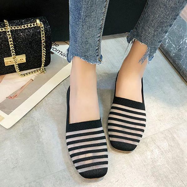 women's slip on ballet shoes soft bottom knit shoes loafers breathable flats and fishion lady's casual shoe spring and summer
women's slip on ballet shoes soft bottom knit shoes loafers breathable flats and fishion lady's casual shoe spring and summer