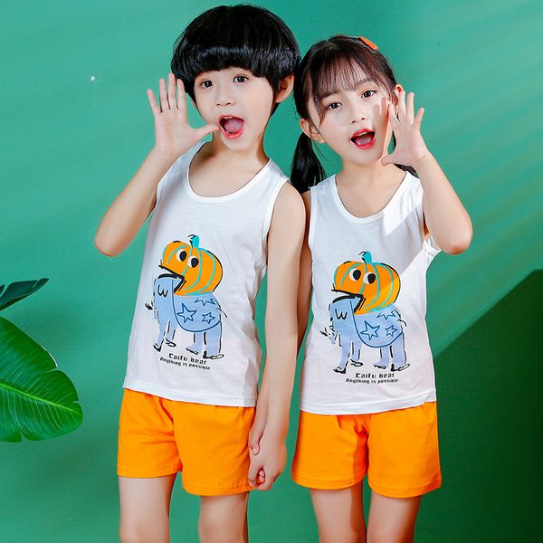 kids boys sleepwear baby girls pajama sets new summer cotton pyjamas cartoon nightwear vest shorts pijamas children clothes set, Blue;red
kids boys sleepwear baby girls pajama sets new summer cotton pyjamas cartoon nightwear vest shorts pijamas children clothes set, Blue;red