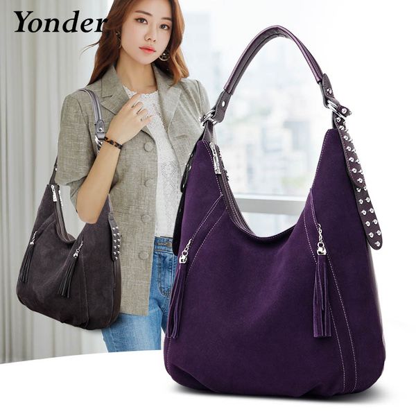 big women handbags leather suede shoulder bag for women 2020 black grey green trend large casual tote bag female hand tassel
big women handbags leather suede shoulder bag for women 2020 black grey green trend large casual tote bag female hand tassel