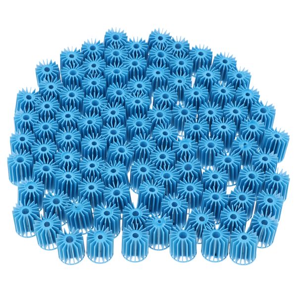 100 pcs auqarium biochemical balls fish pond filter fish tank filtration for trickle filter, aquaculture, koi ponds blue
100 pcs auqarium biochemical balls fish pond filter fish tank filtration for trickle filter, aquaculture, koi ponds blue