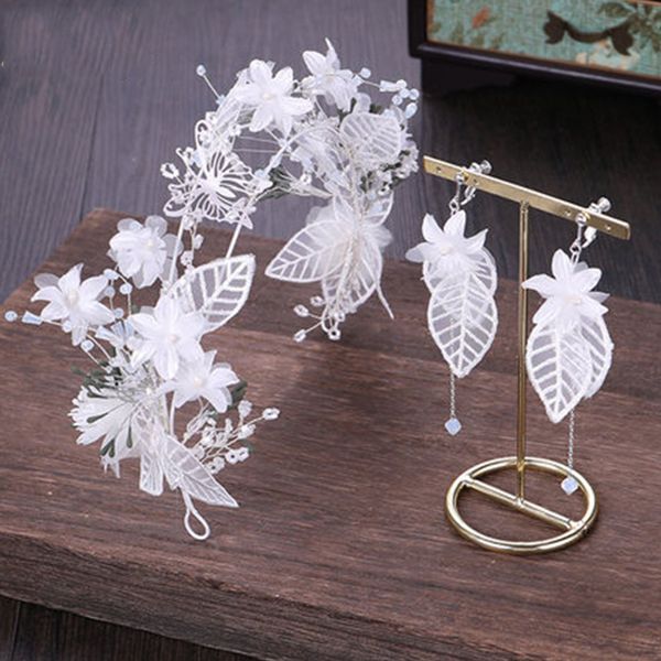acrddk white yarn flower leaf women jewelry sets tiaras crystal beads tassel earrings set wedding bridal hair accessories sl, Slivery;golden
acrddk white yarn flower leaf women jewelry sets tiaras crystal beads tassel earrings set wedding bridal hair accessories sl, Slivery;golden