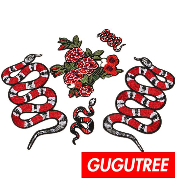 Gugutree вышивка большие патчи змея патчи значки аппликация патчи для одежды BP-622
Gugutree вышивка большие патчи змея патчи значки аппликация патчи для одежды BP-622