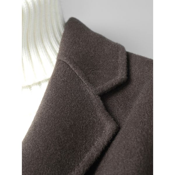 men's wool & blends autumn winter coat men 100% jacket double-sided woolen coats mens and abrigo hombre p-s8181z zl867, Black
men's wool & blends autumn winter coat men 100% jacket double-sided woolen coats mens and abrigo hombre p-s8181z zl867, Black