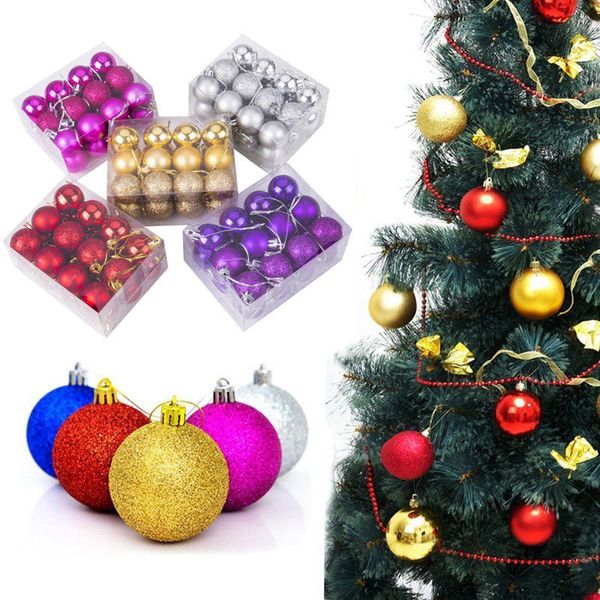 24 pieces christmas xmas tree ball bauble home party ornament hanging decor new
24 pieces christmas xmas tree ball bauble home party ornament hanging decor new
