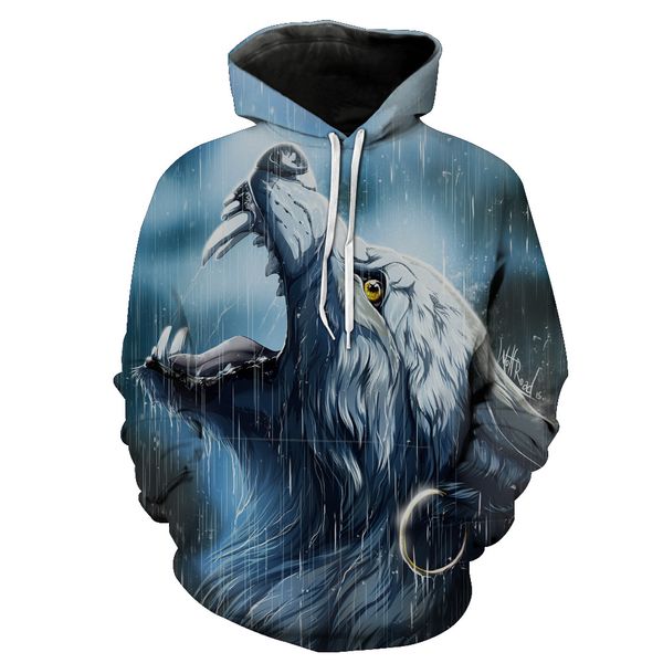 New Autumn and Winter Mens 2019 Luxury Designer Clothes Wolf Pattern Printing Stereo Pocket Casual Fashion Hipster Men Designer Hoodies
New Autumn and Winter Mens 2019 Luxury Designer Clothes Wolf Pattern Printing Stereo Pocket Casual Fashion Hipster Men Designer Hoodies