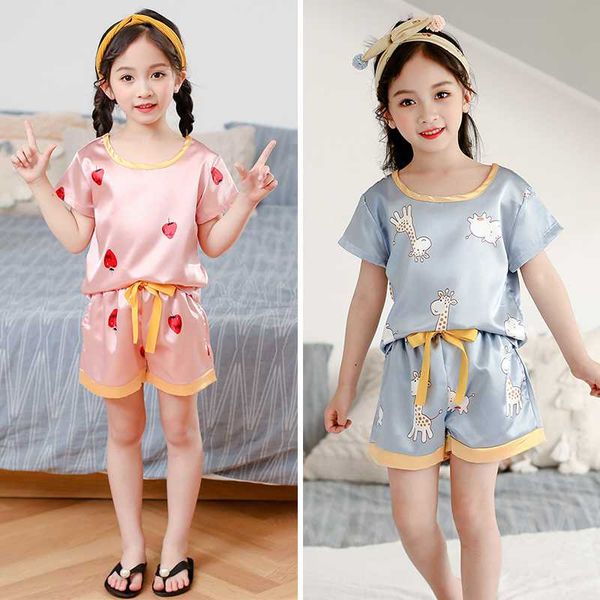kids silky pajamas spring summer girls boys sleepwear nightwear baby infant clothes print cartoon pajama sets children's pyjama, Blue;red
kids silky pajamas spring summer girls boys sleepwear nightwear baby infant clothes print cartoon pajama sets children's pyjama, Blue;red