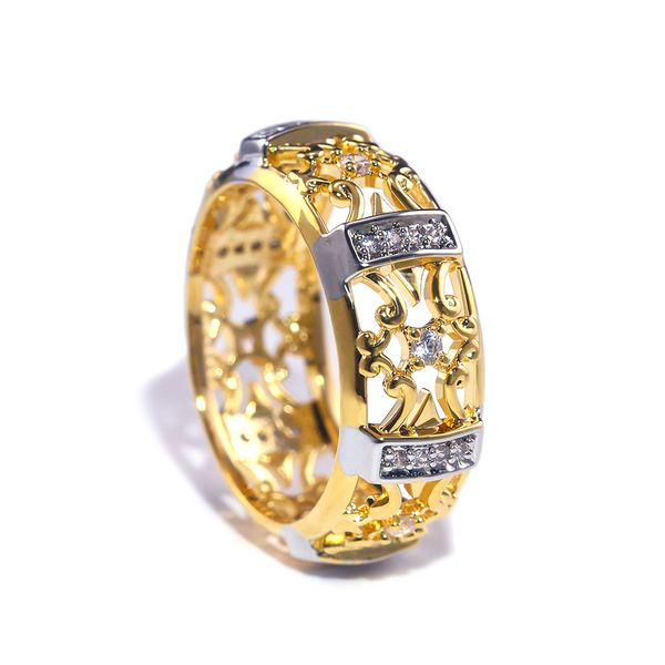hainon new arrival fashion cubic zircon rings for women men flower shape hollow silver & gold color rings jewelry gifts, Slivery;golden
hainon new arrival fashion cubic zircon rings for women men flower shape hollow silver & gold color rings jewelry gifts, Slivery;golden