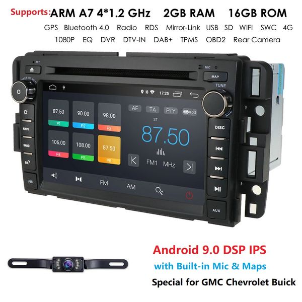7'' android 9.0 car stereo dvd player for gmc chevy silverado 1500 2012 gmc sierra 2011 2010 rds radio 4g wifi dvr dab+ tpms cam c
7'' android 9.0 car stereo dvd player for gmc chevy silverado 1500 2012 gmc sierra 2011 2010 rds radio 4g wifi dvr dab+ tpms cam c