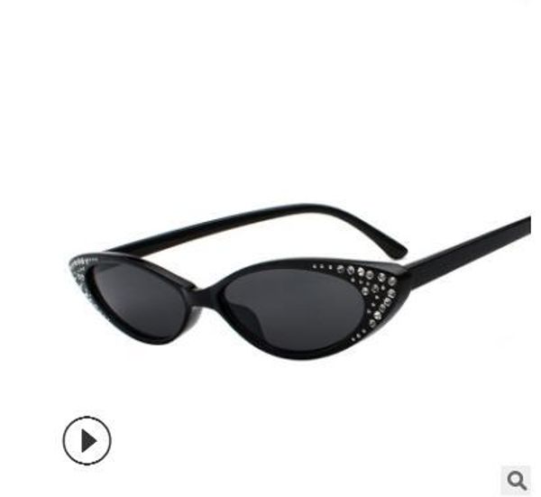2019 new web celebrity with the european and american retro ultra small oval oval sunglasses personality sunglasses set drill cat eye, White;black
2019 new web celebrity with the european and american retro ultra small oval oval sunglasses personality sunglasses set drill cat eye, White;black