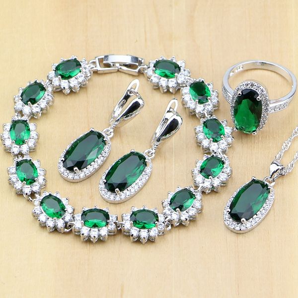 925 silver bridal jewelry green zircon white cz jewelry sets women weeding earrings/pendant/rings/bracelet/necklace set, Slivery;golden
925 silver bridal jewelry green zircon white cz jewelry sets women weeding earrings/pendant/rings/bracelet/necklace set, Slivery;golden