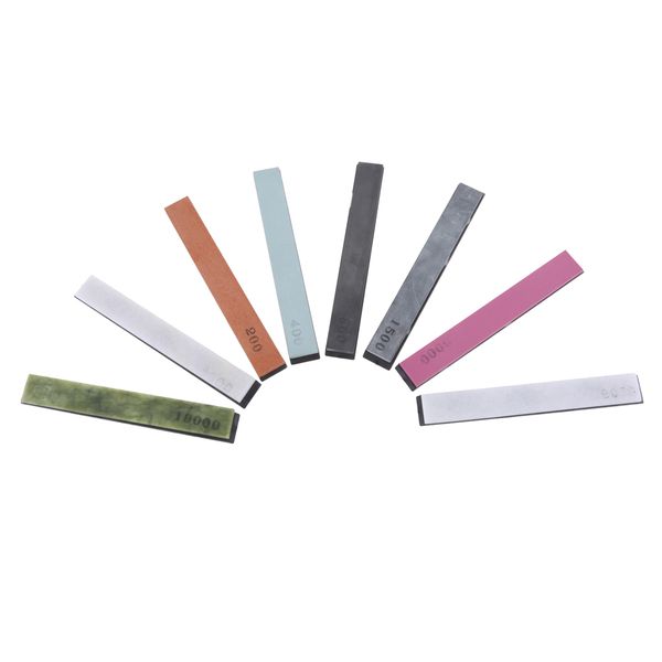 8pcs sharpening whetstone set oilstone grindstone polishing sharpener stone with non-slip base, fine coarse sharpening, 200~10000grits
8pcs sharpening whetstone set oilstone grindstone polishing sharpener stone with non-slip base, fine coarse sharpening, 200~10000grits