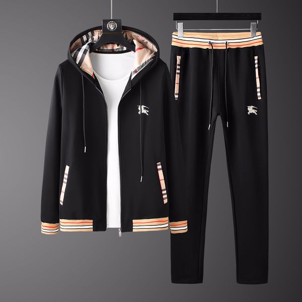 autumn and winter new men's hooded cardigan sweater trend men's fashion high-end personality sports and leisure two-piece set d262, Gray
autumn and winter new men's hooded cardigan sweater trend men's fashion high-end personality sports and leisure two-piece set d262, Gray