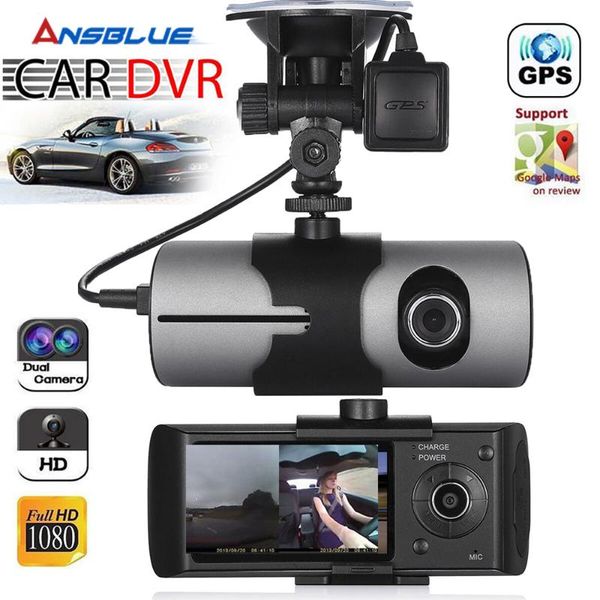 двойной объектив gps камеры автомобиля hd dvr черточки cam video recorder g-sensor ж / ночного видения
двойной объектив gps камеры автомобиля hd dvr черточки cam video recorder g-sensor ж / ночного видения