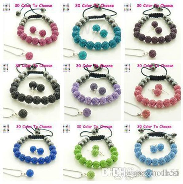 10pcs/lot 10mm crystal clay lae new arrival disco bead rhinestone crystal set bracelet necklace studs earrings jewelry set t422 w62, Black
10pcs/lot 10mm crystal clay lae new arrival disco bead rhinestone crystal set bracelet necklace studs earrings jewelry set t422 w62, Black