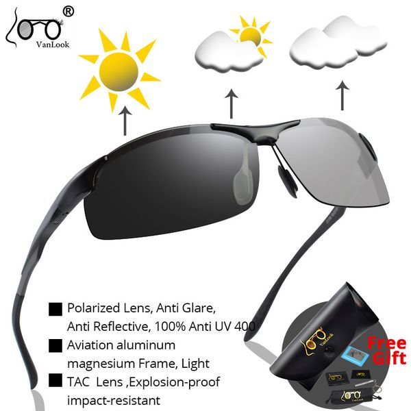 pchromic polarized sunglasses chameleon lens aluminum magnesium frame men's sun glasses for driving fishing fashion rimless, White;black
pchromic polarized sunglasses chameleon lens aluminum magnesium frame men's sun glasses for driving fishing fashion rimless, White;black