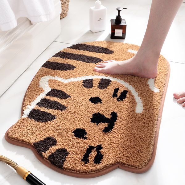 cartoon cat shaped home entrance mats bathroom non-slip door bedroom foot pad 45x65cm
cartoon cat shaped home entrance mats bathroom non-slip door bedroom foot pad 45x65cm