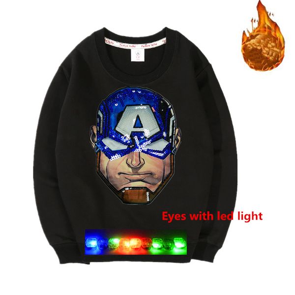 winter kids jacket fleece boys sweatshirts captain america with led light warm kids boy outerwear autumn casual boy coats, Blue;gray
winter kids jacket fleece boys sweatshirts captain america with led light warm kids boy outerwear autumn casual boy coats, Blue;gray