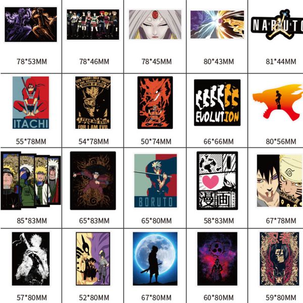 100 pcs/set waterproof japan anime naruto stickers for lapcar trunk skateboard guitar fridge backpack decal toy sticker
100 pcs/set waterproof japan anime naruto stickers for lapcar trunk skateboard guitar fridge backpack decal toy sticker