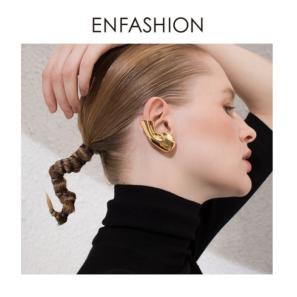 enfashion punk earlobe ear cuff clip on earrings for women gold color auricle earings without piercing fashion jewelry e191121, Silver
enfashion punk earlobe ear cuff clip on earrings for women gold color auricle earings without piercing fashion jewelry e191121, Silver
