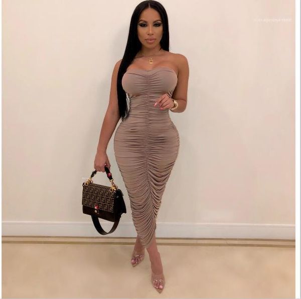 ruched long dress summer fashion casual club party women clothing womens designer strapless bodycon dresses irregular, Black;gray
ruched long dress summer fashion casual club party women clothing womens designer strapless bodycon dresses irregular, Black;gray