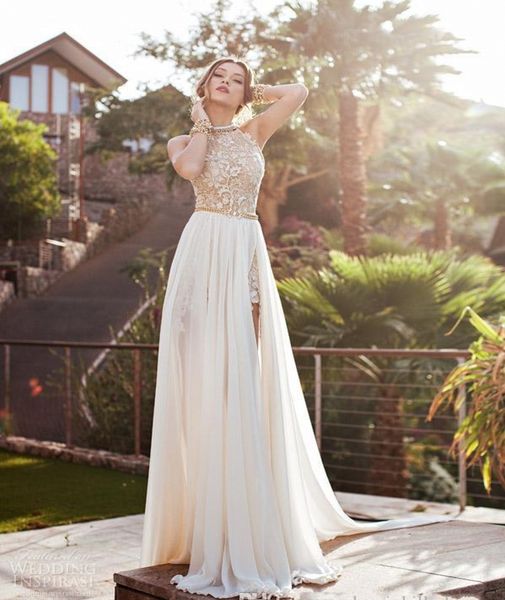 a-line white prom dresses halter lace pearls chiffon high split backless greek boho lace ball gown cocktail party dresses train, Black
a-line white prom dresses halter lace pearls chiffon high split backless greek boho lace ball gown cocktail party dresses train, Black