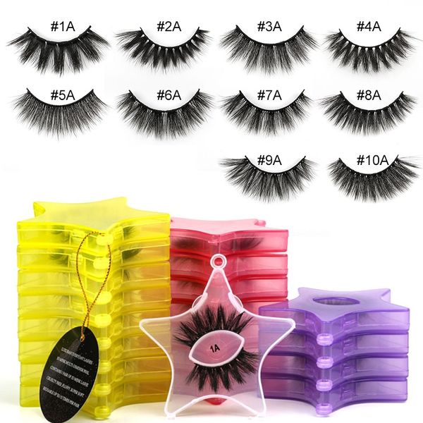 shidishangpin fashion star box false eyelashes hand made 3d faux mink volume eyelashes natural messy soft lashes
shidishangpin fashion star box false eyelashes hand made 3d faux mink volume eyelashes natural messy soft lashes