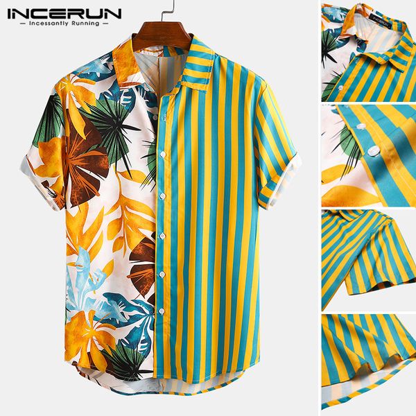 men's casual shirts incerun sleeve lapel patchwork shirt loose soft camisa summer hawaiian holiday blusas men ethnic printed short 5xl, White;black
men's casual shirts incerun sleeve lapel patchwork shirt loose soft camisa summer hawaiian holiday blusas men ethnic printed short 5xl, White;black