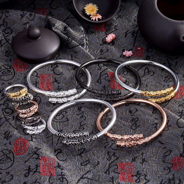 fashion bracelets gold silver rose gold alloy bangle open adjustable bangles fashion jewelry 6 colors, Black
fashion bracelets gold silver rose gold alloy bangle open adjustable bangles fashion jewelry 6 colors, Black