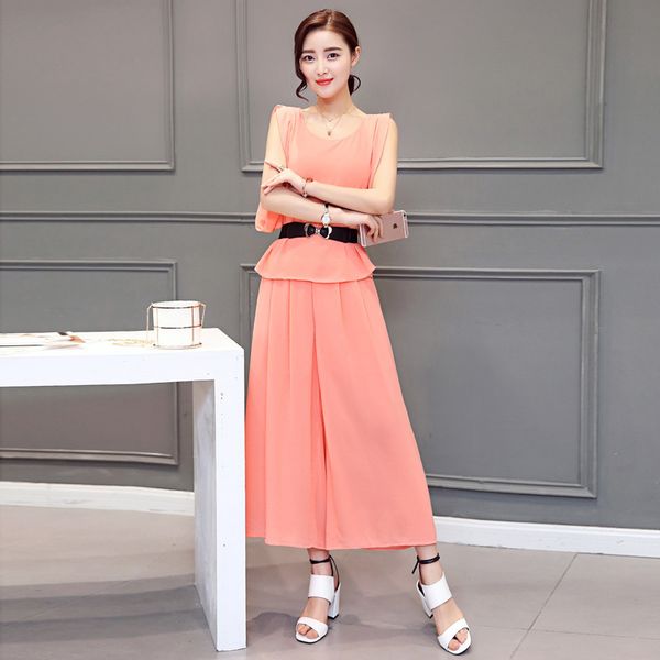 женский костюм пригородная свободная шифоновая рубашка без рукавов костюм юбка брюки женщины, Gray
женский костюм пригородная свободная шифоновая рубашка без рукавов костюм юбка брюки женщины, Gray