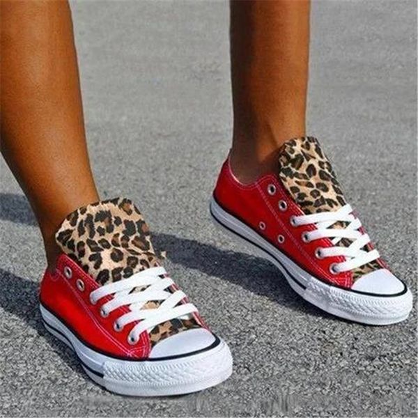women's leopard casual flats canvas shoes woman breathable flat women vulcanized sneakers chaussures femme sapato, Black
women's leopard casual flats canvas shoes woman breathable flat women vulcanized sneakers chaussures femme sapato, Black