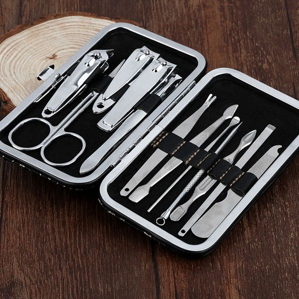 12 in 1 nail clipper kit nail care set pedicure scissor tweezer ear pick utility manicure set tools js002
12 in 1 nail clipper kit nail care set pedicure scissor tweezer ear pick utility manicure set tools js002