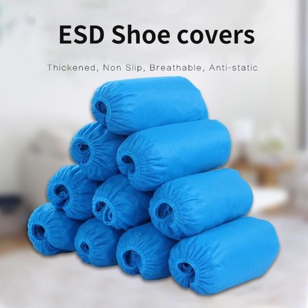 100pcs thickened home shoe cover computer room anti-static overshoes anti dust non slip cleaning carpet protector disposable, White;pink
100pcs thickened home shoe cover computer room anti-static overshoes anti dust non slip cleaning carpet protector disposable, White;pink