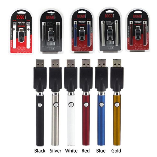 BOGO Двойное зарядное устройство 400 мАч. Электронные сигаретные батареи. Vape Pen. Напряжение подогрева. Регулируемая батарея. 9 цветов для густого масляного картриджа
BOGO Двойное зарядное устройство 400 мАч. Электронные сигаретные батареи. Vape Pen. Напряжение подогрева. Регулируемая батарея. 9 цветов для густого масляного картриджа