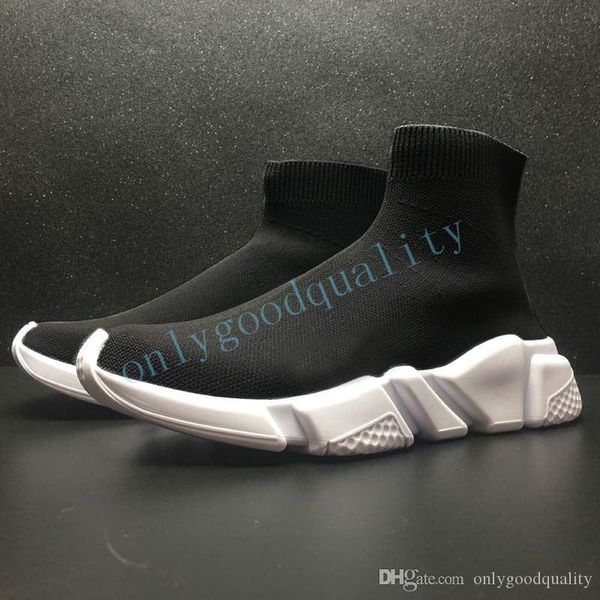 2019 new paris speed runner knit sock shoe original luxury trainer runner sneakers race mens women sports shoe with box size 35-45, Black 
2019 new paris speed runner knit sock shoe original luxury trainer runner sneakers race mens women sports shoe with box size 35-45, Black