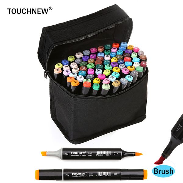 touchnew sketch soft brush art markers set двухголовый маслянистый спирт на основе маркеров для рисования манги анимация дизайн расходных ма
touchnew sketch soft brush art markers set двухголовый маслянистый спирт на основе маркеров для рисования манги анимация дизайн расходных ма