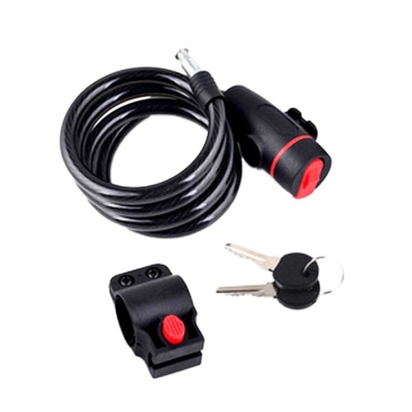 universal anti-theft bike bicycle lock stainless steel cable coil for castle motorcycle cycle mtb bike security lock with 2 key bike locks
universal anti-theft bike bicycle lock stainless steel cable coil for castle motorcycle cycle mtb bike security lock with 2 key bike locks