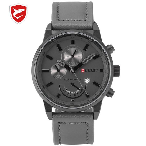 unique men women metal case wrist watch calendar leather strap round dial casual quartz watches gift, Slivery;brown
unique men women metal case wrist watch calendar leather strap round dial casual quartz watches gift, Slivery;brown