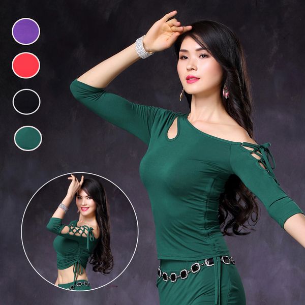 belly dance modal oriental dance clothing women modern practice wear yoga performing bellydance costume vdb1269, Black;red
belly dance modal oriental dance clothing women modern practice wear yoga performing bellydance costume vdb1269, Black;red