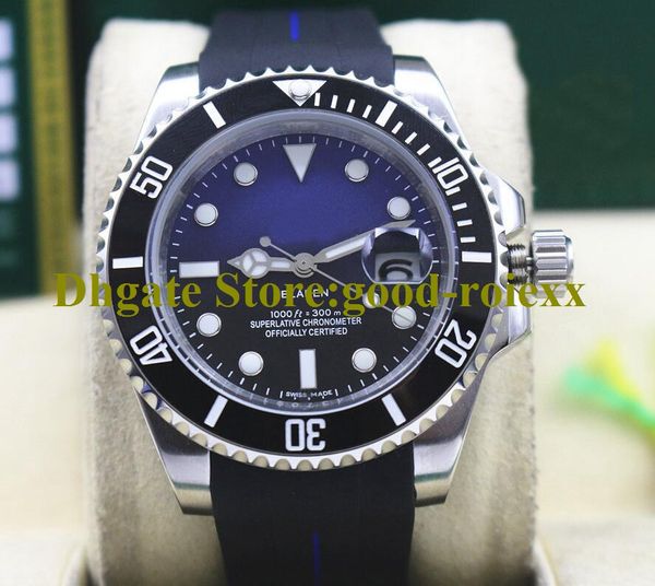 2 style crystal watch men's asia mechanical crown ceramic bezel blaken em luminous men rubber b strap sub dive 116610 oysterflex watche, Slivery;brown
2 style crystal watch men's asia mechanical crown ceramic bezel blaken em luminous men rubber b strap sub dive 116610 oysterflex watche, Slivery;brown