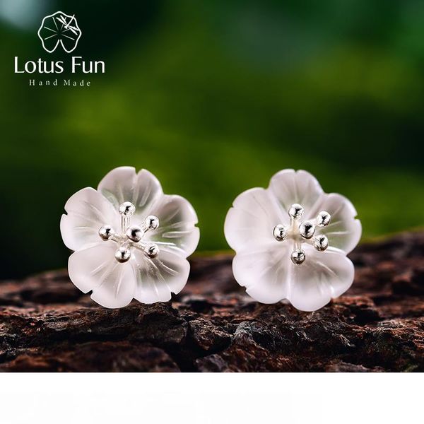 lotus fun real 925 sterling silver natural crystal handmade fine jewelry flower in the rain stud earrings for women brincos mx190720, Golden;silver
lotus fun real 925 sterling silver natural crystal handmade fine jewelry flower in the rain stud earrings for women brincos mx190720, Golden;silver