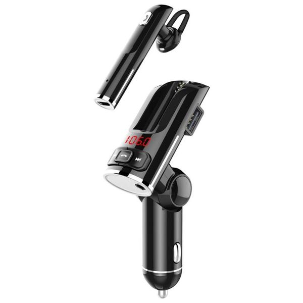 car bluetooth headset fm transmitter aux output dual usb charging fm handssupports bluetooth 1 to 2
car bluetooth headset fm transmitter aux output dual usb charging fm handssupports bluetooth 1 to 2