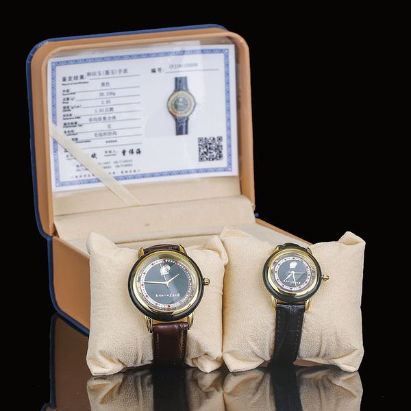 wholesale hetian jade sapphire watch japanese men and women movement quartz watch jade wholesale a undertakes, Slivery;brown
wholesale hetian jade sapphire watch japanese men and women movement quartz watch jade wholesale a undertakes, Slivery;brown